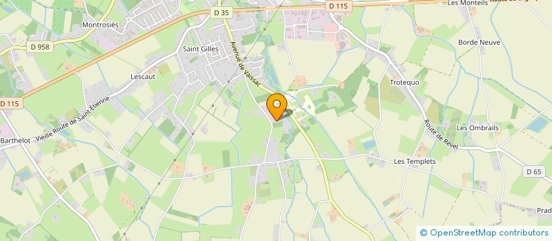 localisation de l'entreprise TIME PIZZA à NEGREPELISSE