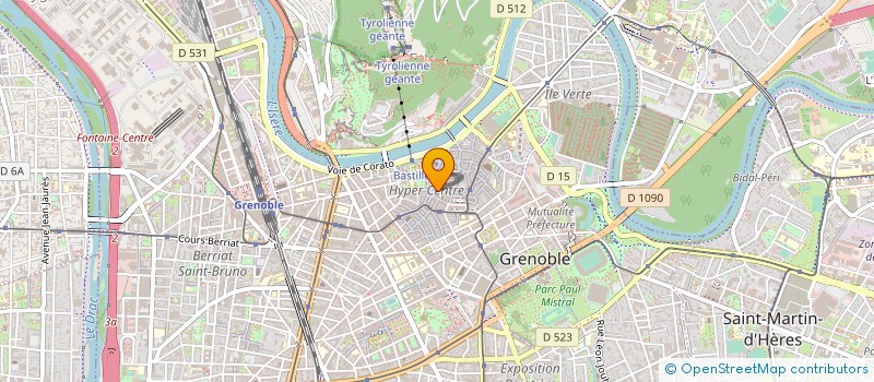 localisation de l'entreprise TIME QUARTZ-GROUP à GRENOBLE