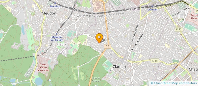 localisation de l'entreprise TIME'S COACH à CLAMART