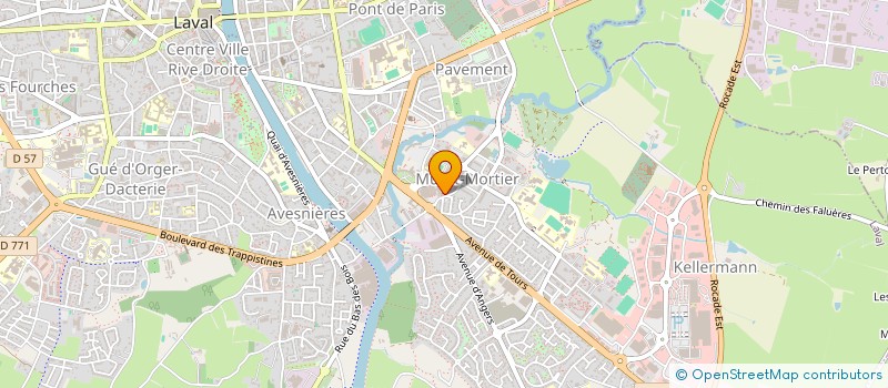 localisation de l'entreprise TIME'S PIZZA à LAVAL