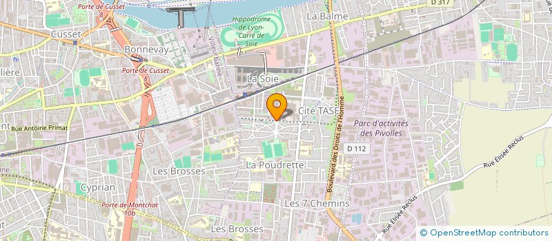 localisation de l'entreprise TIME SHELVING à LYON