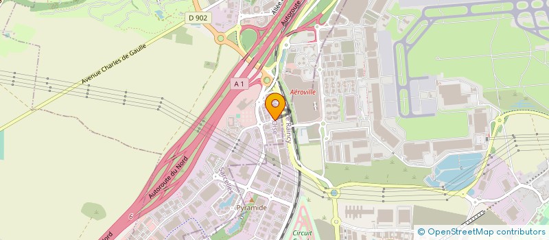 localisation de l'entreprise TIME TO BUILD  ROISSY-EN-FRANCE