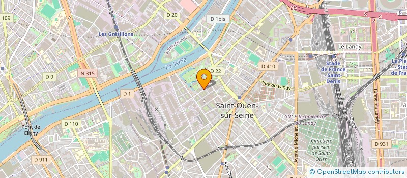 localisation de l'entreprise TIME TO CARE à SAINT-OUEN-SUR-SEINE