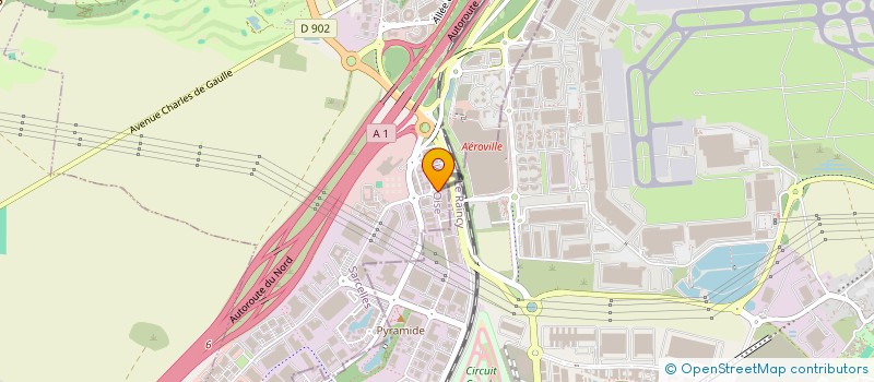 localisation de l'entreprise TIME TO LEASE  ROISSY-EN-FRANCE