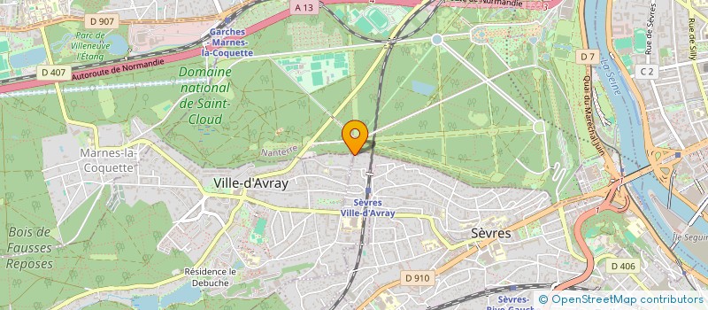 localisation de l'entreprise TIME TO MOVE à SEVRES