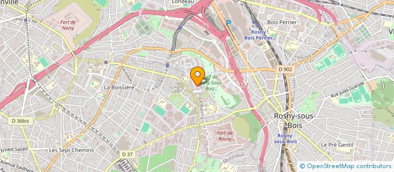 localisation de l'entreprise TIME2EAT à ROSNY-SOUS-BOIS