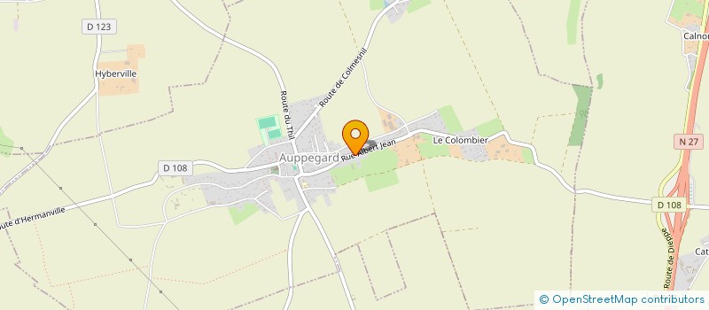 localisation de l'entreprise TIMEA  AUPPEGARD