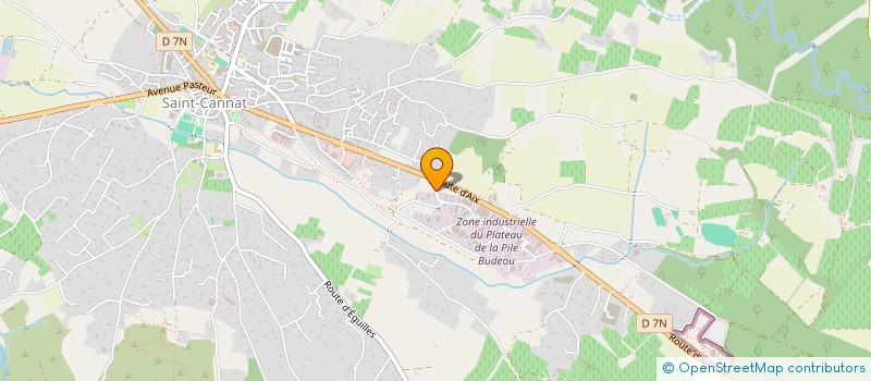 localisation de l'entreprise TIMEA à SAINT-CANNAT