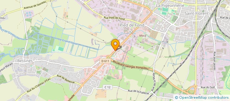 localisation de l'entreprise TIMEBEER  BESSINES