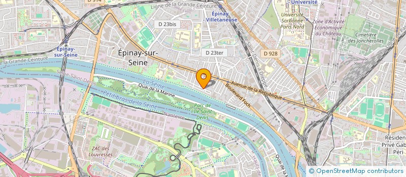 localisation de l'entreprise TIMEC à EPINAY-SUR-SEINE