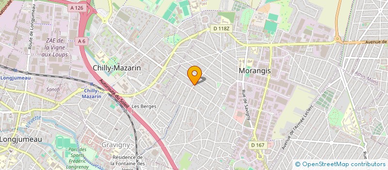 localisation de l'entreprise TIMECOOK  MORANGIS