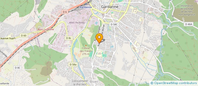 localisation de l'entreprise TIMEE L'HABITAT DU FUTUR à GARDANNE