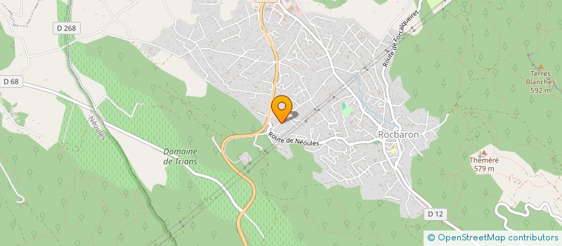 localisation de l'entreprise TIMEFLA  ROCBARON