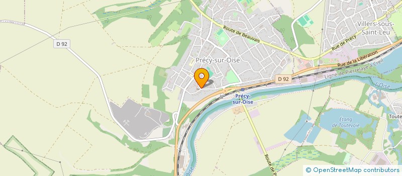 localisation de l'entreprise TIMEJO  PRECY-SUR-OISE