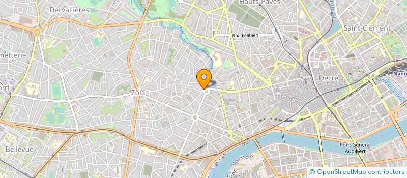 localisation de l'entreprise TIMELAB à NANTES