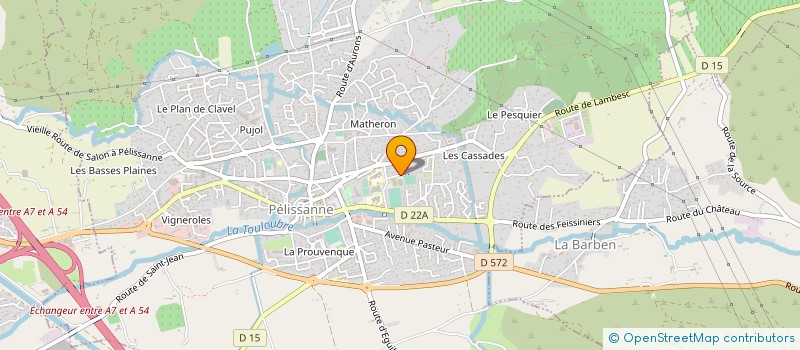 localisation de l'entreprise TIMELI MELO CAS à PELISSANNE