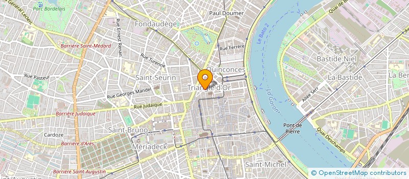 localisation de l'entreprise TIMELINE ERP FRANCE  BORDEAUX