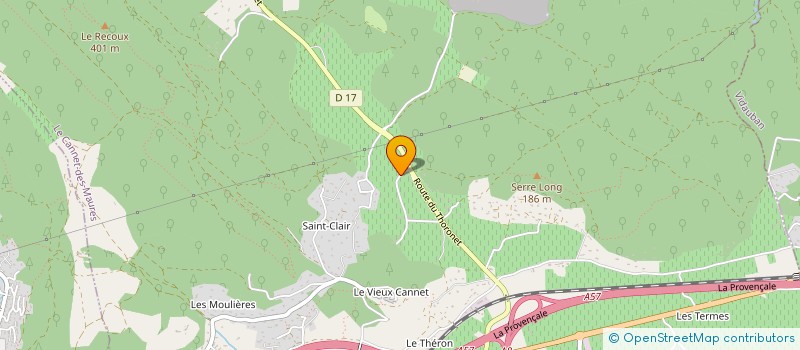 localisation de l'entreprise TIMEO  LE CANNET-DES-MAURES