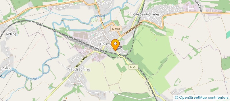 localisation de l'entreprise TIMEO B.V.  BOUZONVILLE