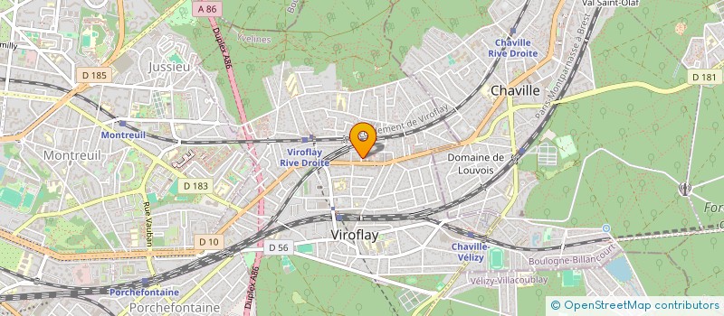 localisation de l'entreprise TIMEO CONSULTING  VIROFLAY