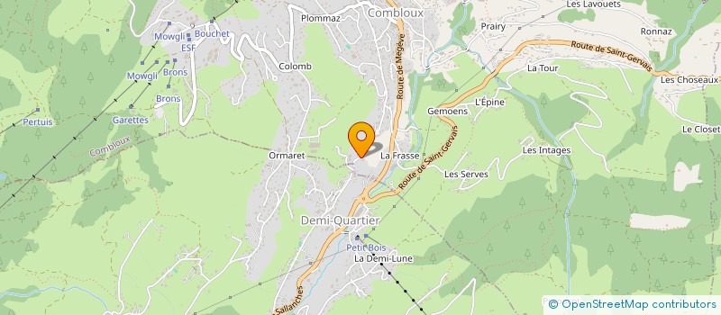 localisation de l'entreprise TIMEOUT  COMBLOUX