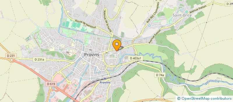 localisation de l'entreprise TIMER + à PROVINS