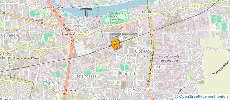 localisation de l'entreprise TIMER  VAULX-EN-VELIN