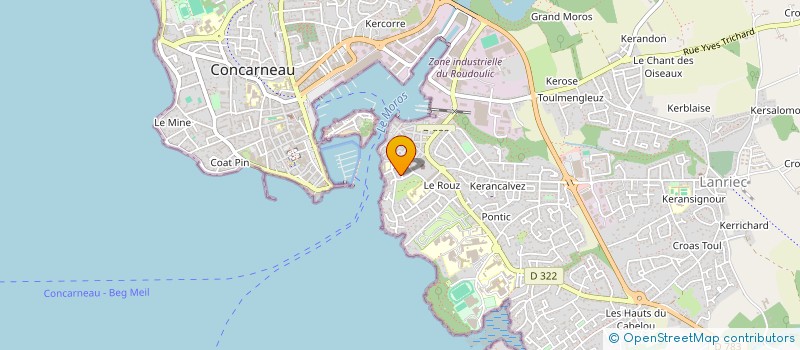 localisation de l'entreprise TIMES HOME CREATIVE TRADE à CONCARNEAU