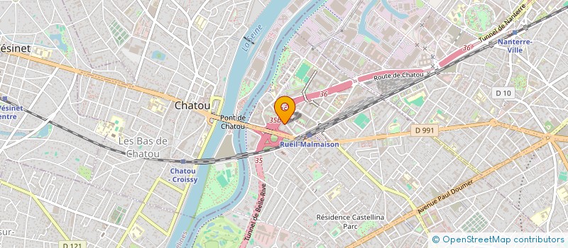localisation de l'entreprise TIMESKIPPER à RUEIL-MALMAISON