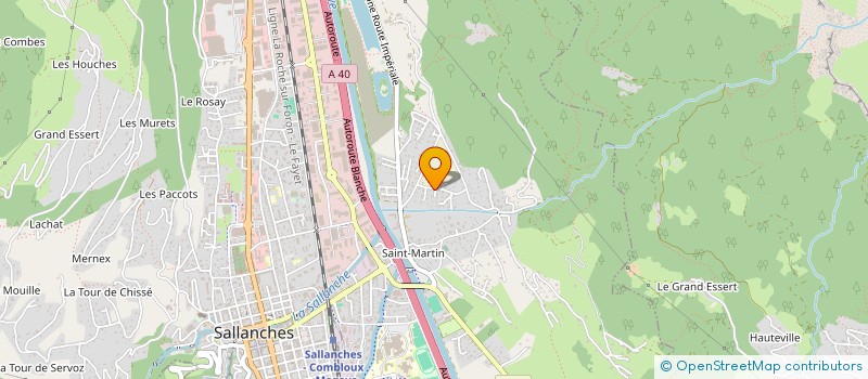 localisation de l'entreprise TIMESPIRIT  SALLANCHES