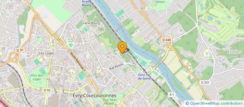 localisation de l'entreprise TIMETEST à EVRY-COURCOURONNES
