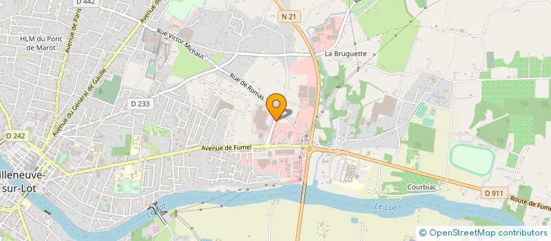 localisation de l'entreprise TIMEXIA à VILLENEUVE-SUR-LOT