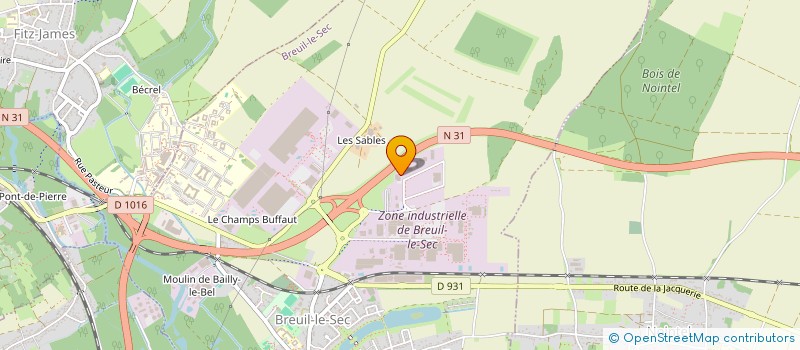 localisation de l'entreprise TIMGAD  AVILLY ST LEONARD