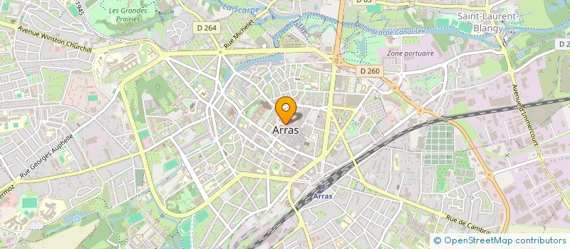 localisation de l'entreprise TIMGAD GRILLE à ARRAS