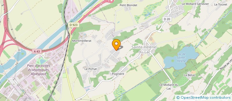 localisation de l'entreprise TIMI FLEUR  SAINTE-HELENE-DU-LAC