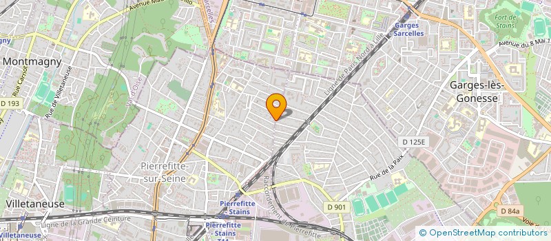 localisation de l'entreprise TIMI INVEST à PIERREFITTE-SUR-SEINE