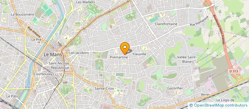 localisation de l'entreprise TIMILEMA  LE MANS