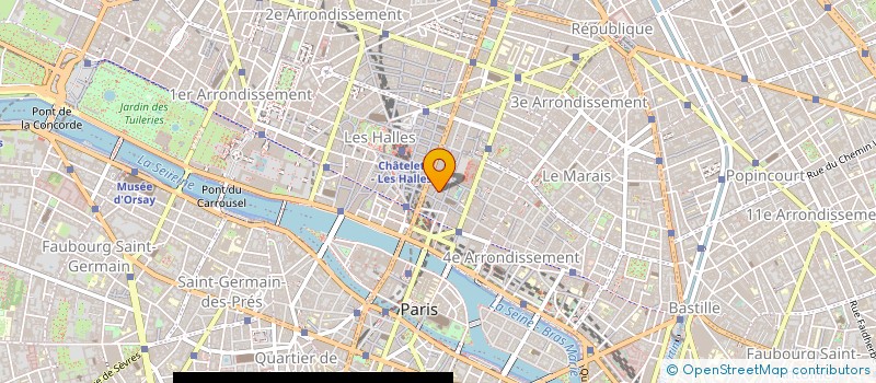 localisation de l'entreprise TIMING à PARIS