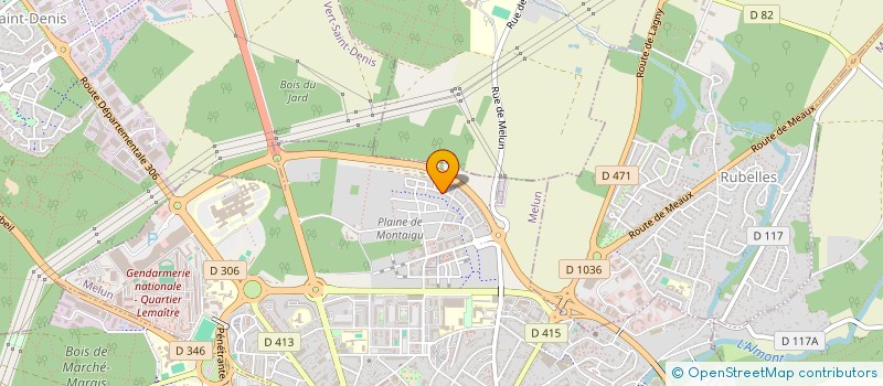 localisation de l'entreprise TIMING TRANSFER  MELUN