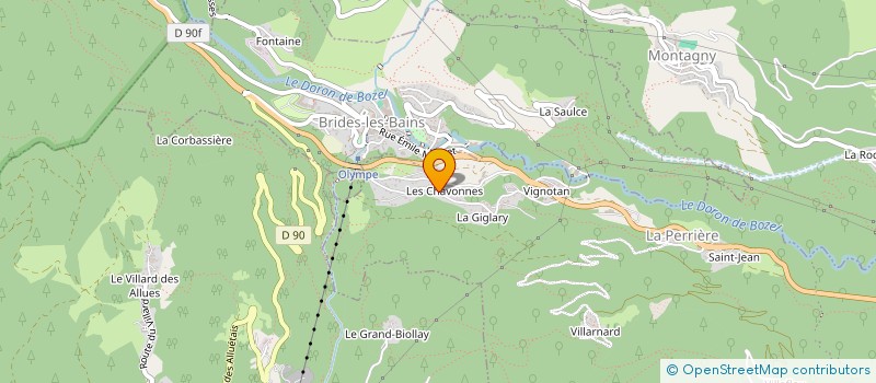 localisation de l'entreprise TIMISA INDIVISION à COURCHEVEL