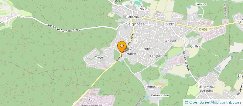 localisation de l'entreprise TIMJIM  SEIGNOSSE