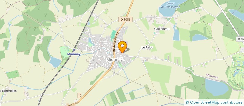 localisation de l'entreprise TIMLEN à MIONNAY