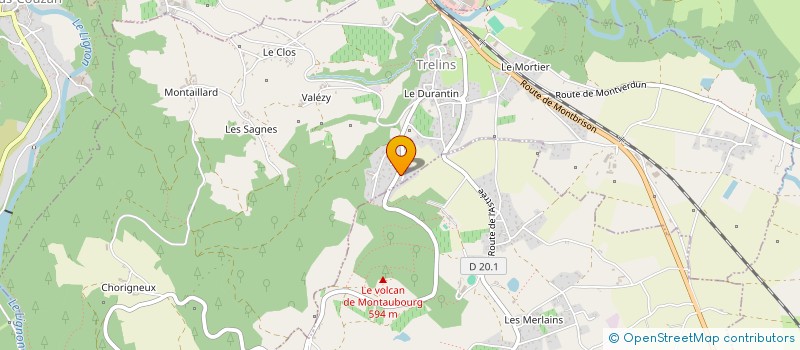 localisation de l'entreprise TIMLEO  TRELINS