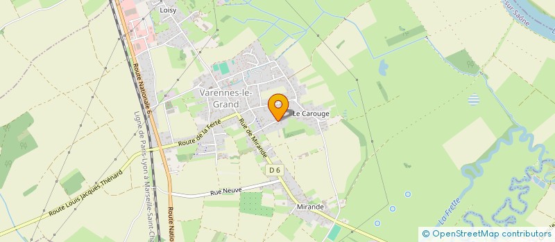 localisation de l'entreprise TIMLI  VARENNES-LE-GRAND