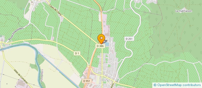 localisation de l'entreprise TIMLOU  DIZY