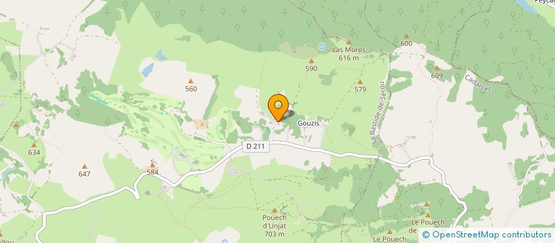 localisation de l'entreprise TIMLOU à LA BASTIDE-DE-SEROU