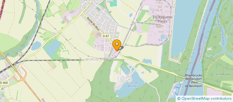 localisation de l'entreprise TIMMEL SERVICES à BEINHEIM