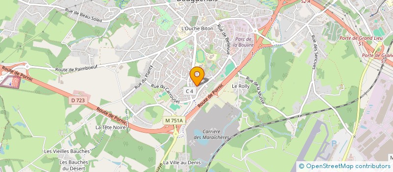 localisation de l'entreprise TIMMO à BOUGUENAIS