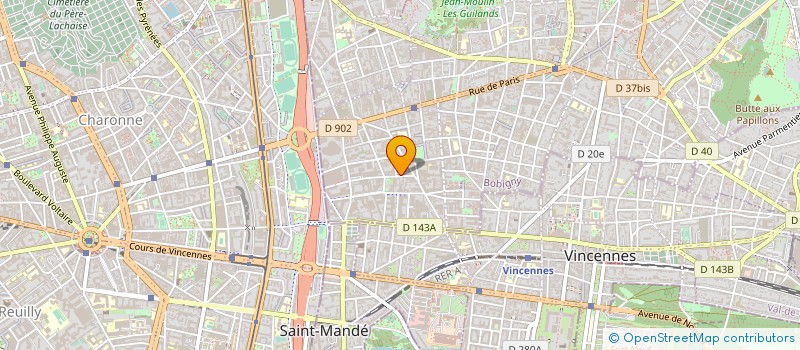 localisation de l'entreprise TIMMXWARE à MONTREUIL