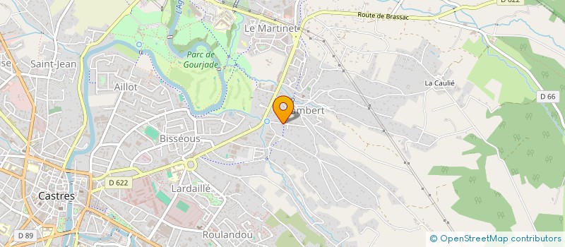 localisation de l'entreprise TIMO HOLDING  CASTRES